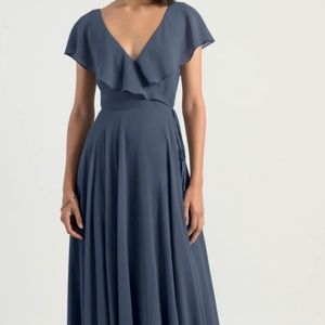 Jenny Yoo Bridesmaid Dress Faye Evening Blue